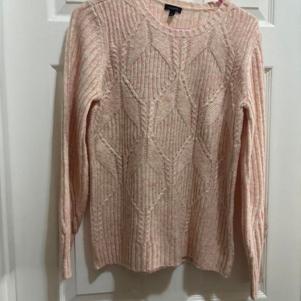 Talbots Women's Pink Jumper